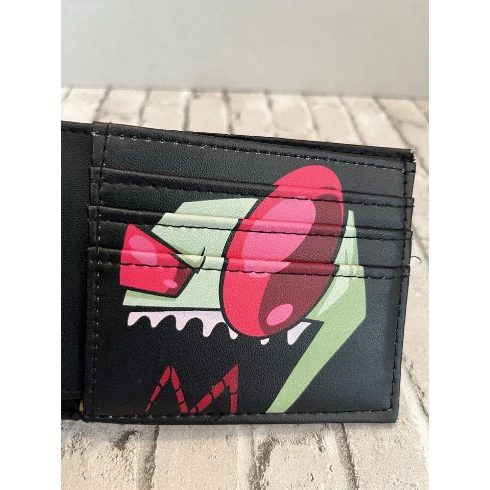 NICKELODEON INVADER ZIM BIFOLD WALLET GIR & ZIM WALLET RARE